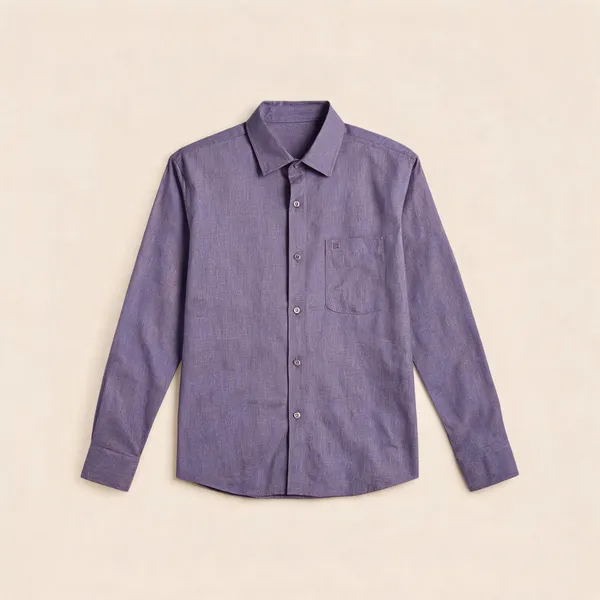 Mens_Linen__Formal_Shirt_Purple