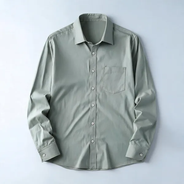 Classic_Formal_Shirt_For_Men_Gray