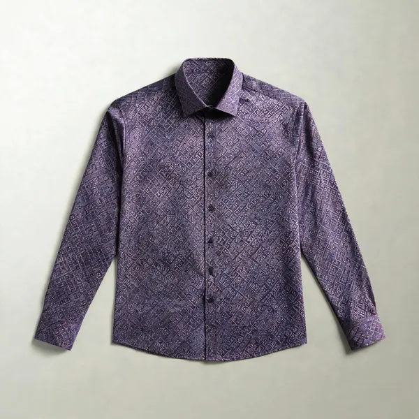 Mens_Textured_Formal_Shirt_Premium_Full_Sleeve_Office_Wear_Mauve_Purple