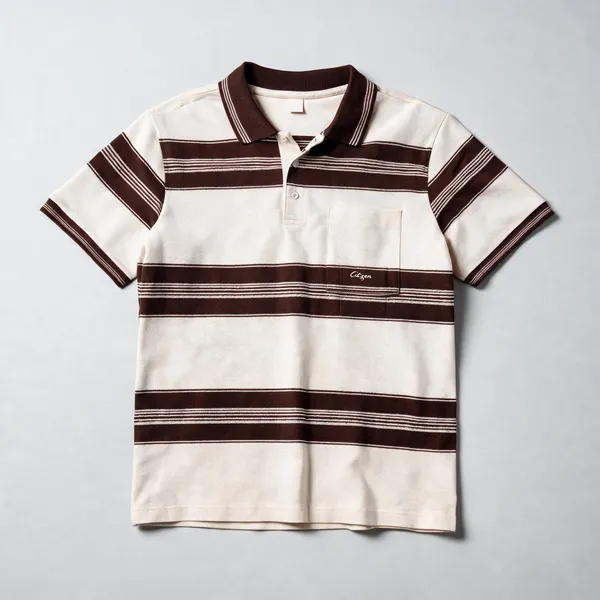 Mens_Premium_Brown_Striped_Polo_T_Shirt_Brown