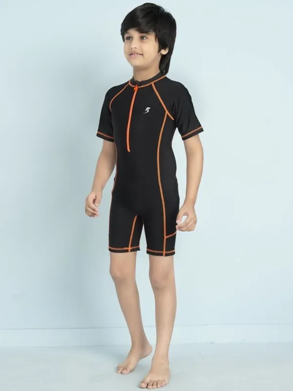 Black_Short_Sleeve_One_Piece_Swimsuit_for_Boys