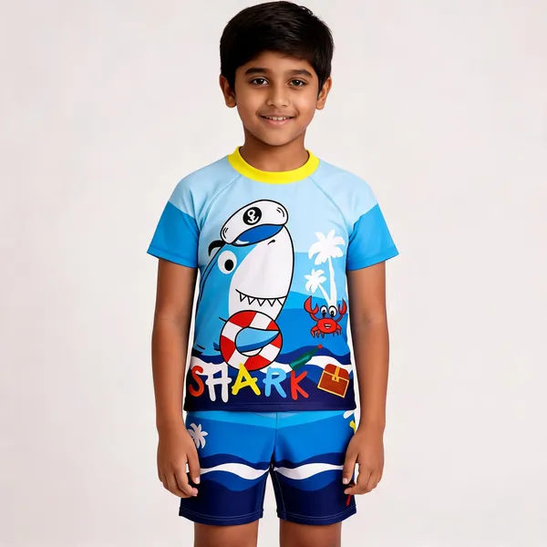 Blue_Shark_Print_Swimwear_Set_For_Boys