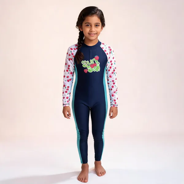Navy_Full_Sleeve_One_Piece_Swimsuit_For_Girls