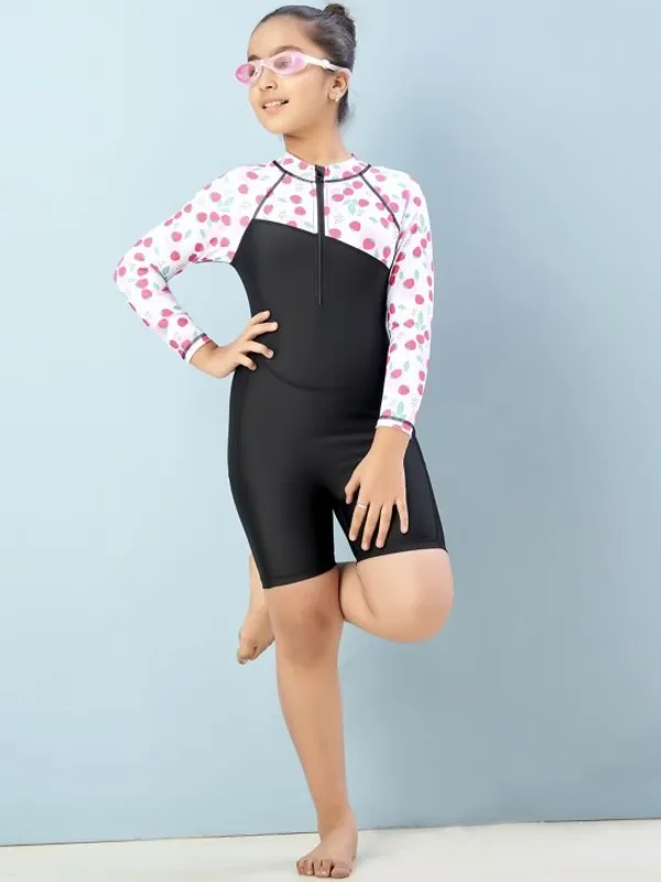 Black_Printed_Full_Sleeve_Swimsuit_for_Kids