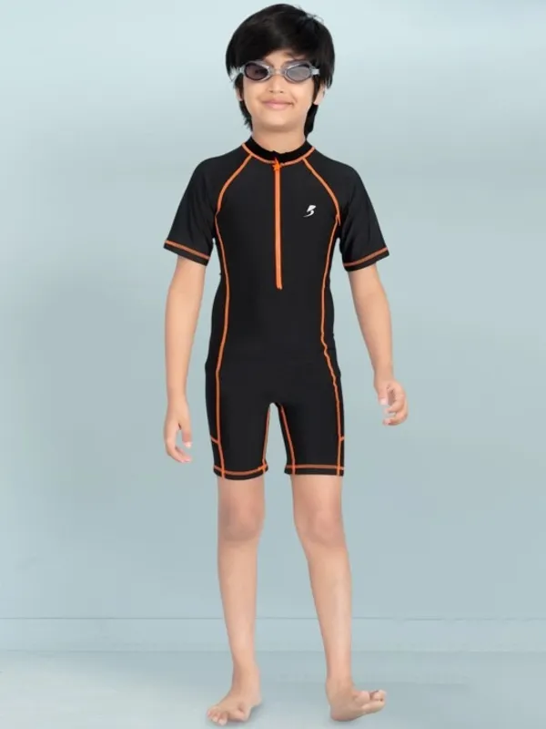 Black_Short_Sleeve_One_Piece_Swimsuit_for_Boys