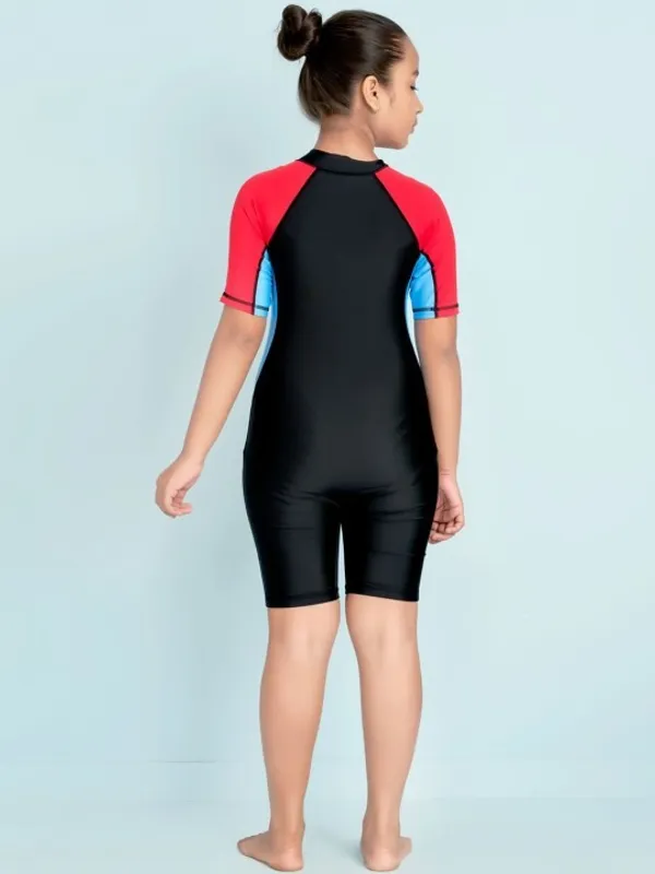 Black_Short_Sleeve_Swim_Jumpsuit_for_Girls