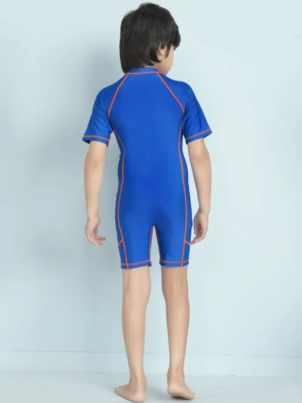 Blue_Short_Sleeve_One_Piece_Swimsuit_for_Boys