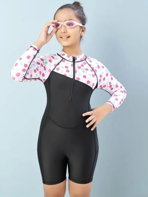 Black_Printed_Full_Sleeve_Swimsuit_for_Kids