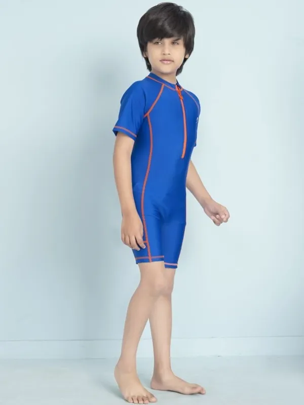 Blue_Short_Sleeve_One_Piece_Swimsuit_for_Boys