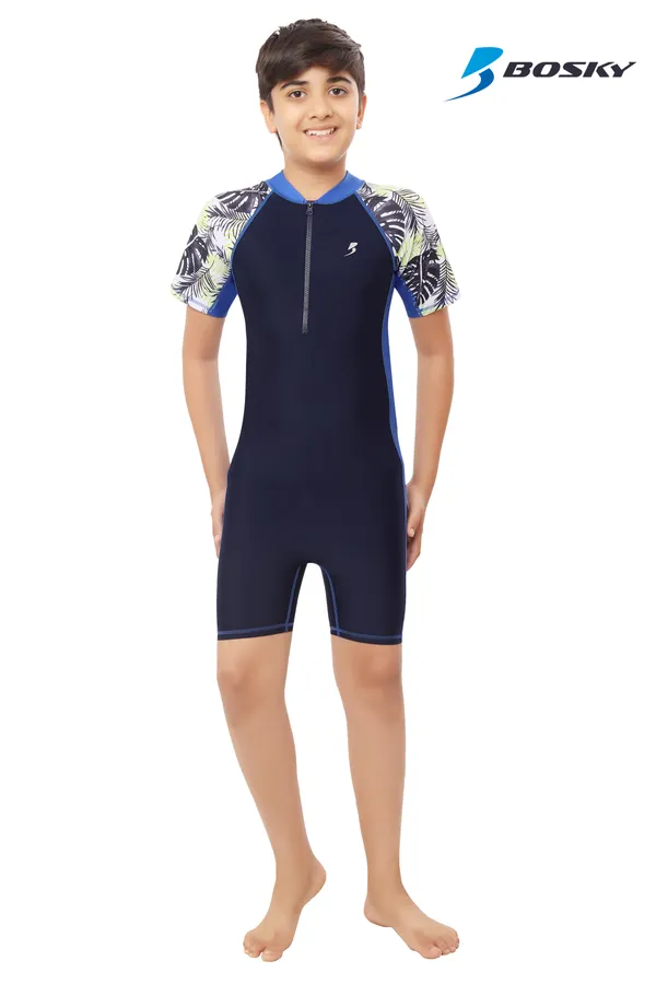 Navy_Blue_Short_Sleeve_Swimsuit_for_Boys