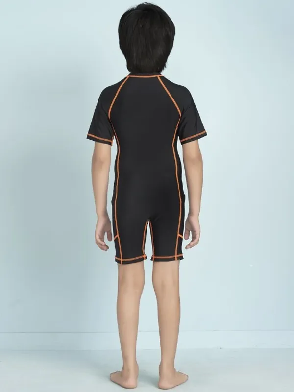 Black_Short_Sleeve_One_Piece_Swimsuit_for_Boys