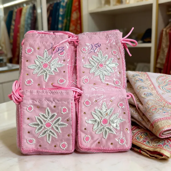 Pink_Fabric_Floral_Embroidered_Drawstring_Potli_For_Women