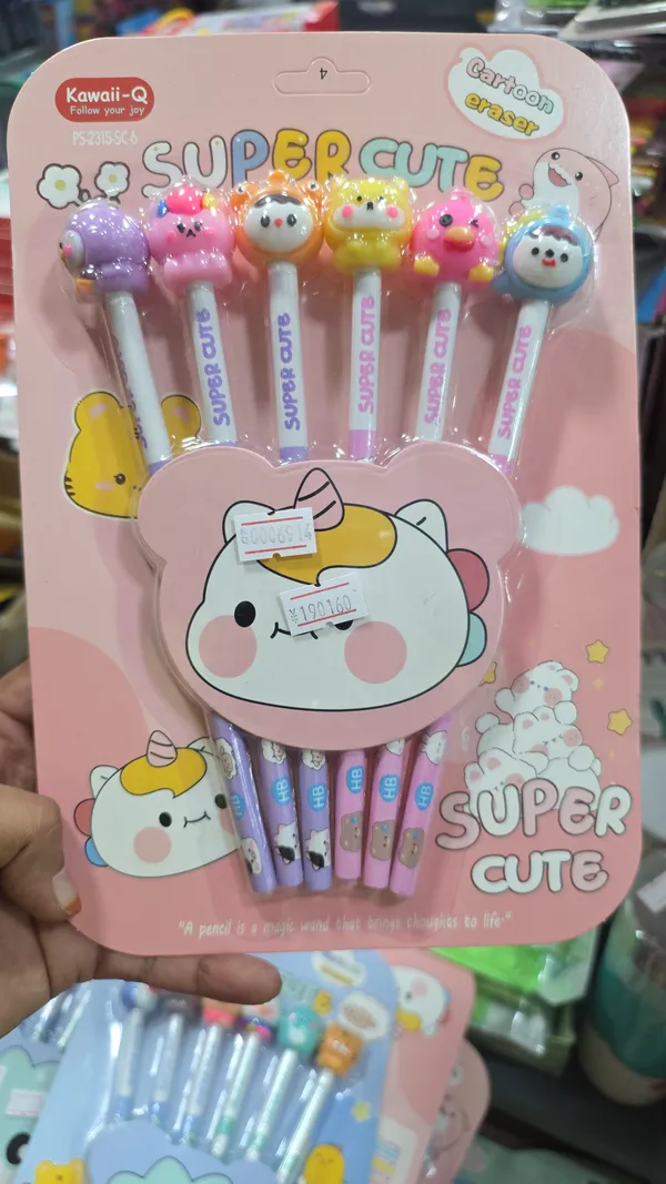 Cartoon_Character_Novelty_Pens_Set_Of_6