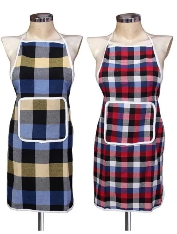 Checkered_Pattern_Kitchen_Apron