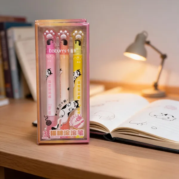 Cat_Paw_Pastel_Gel_Pens_Set_Of_3