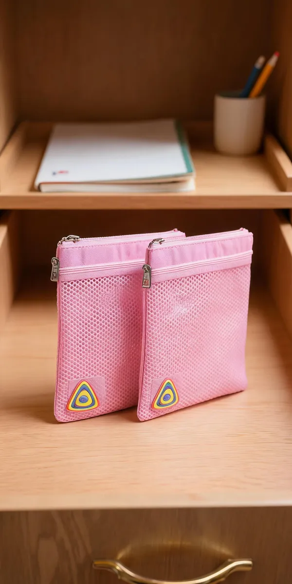Pink_Mesh_Zippered_Stationery_Pouch_-_Pack_of_2
