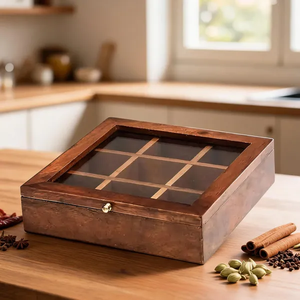 Wooden_Grid_Pattern_Glass_Top_Spice_Box