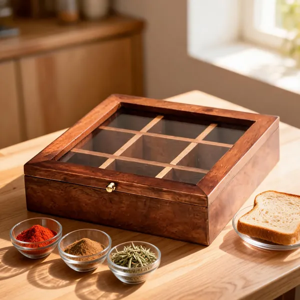 Wooden_Grid_Pattern_Glass_Top_Spice_Box