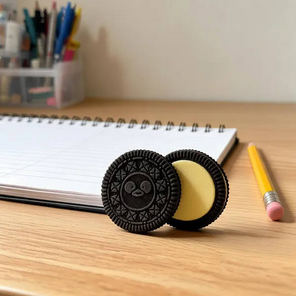 Sandwich_Biscuit_Shape_Rubber_Eraser_For_Kids_-_Pack_of_2
