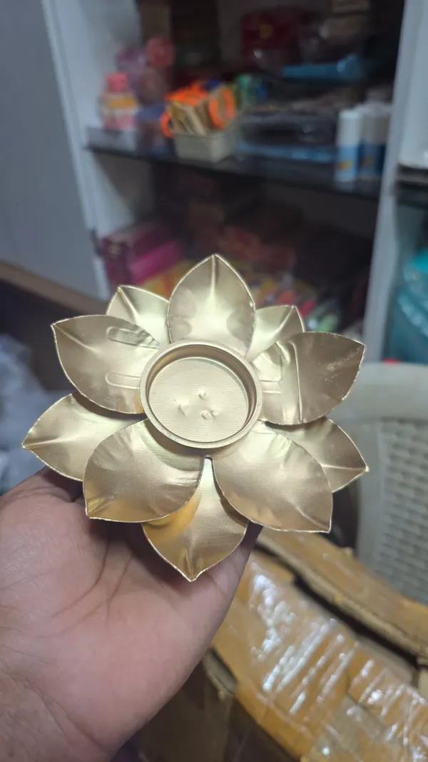 Gold-Tone_Metal_Lotus_Diya_Holder