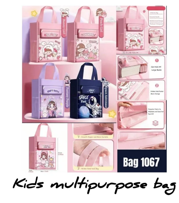 Multicolor_Polyester_Cartoon_Print_Tote_Bag_For_Kids