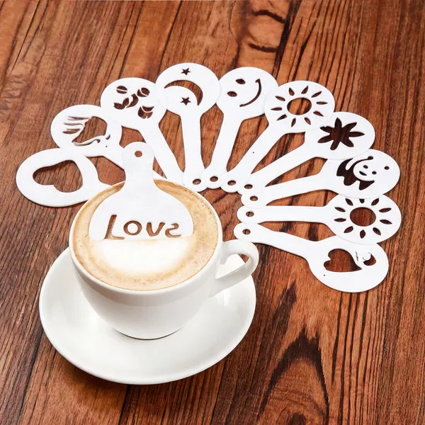 Plastic_Assorted_Motif_Coffee_Art_Stencil_Set_Of_12