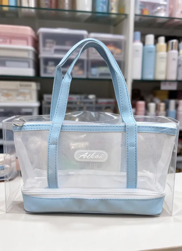 Blue_Pvc_Transparent_Tote_Bag_For_Women