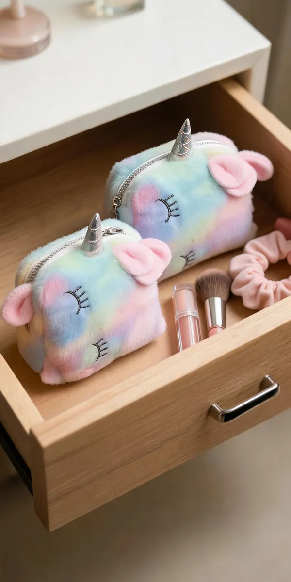 Pastel_Rainbow_Animal_Plush_Unicorn_Fur_Pouch_-_Pack_of_2