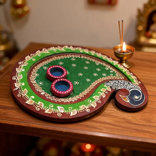 Wooden_Traditional_Paisley_Decorative_Pooja_Aarti_Thali