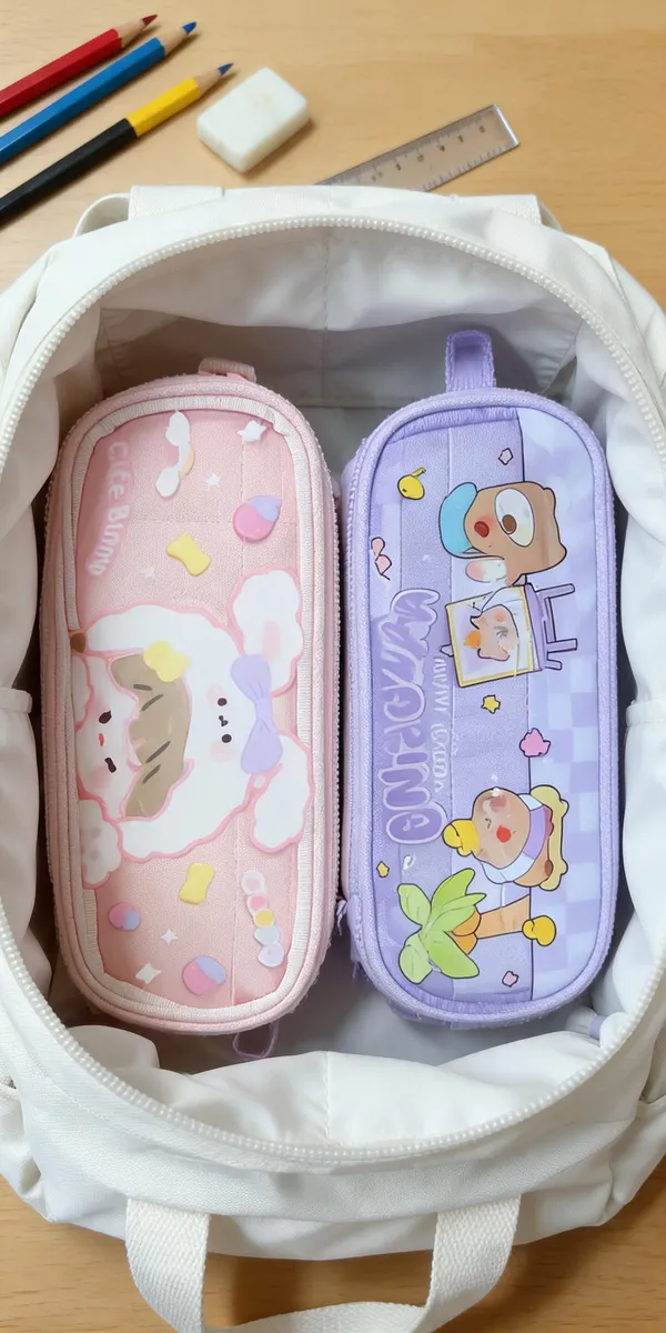 Pastel_Cartoon_Zipper_Pencil_Pouch_Set_Of_2_For_Kids