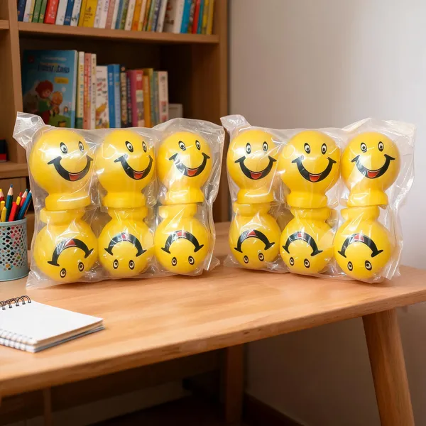Yellow_Plastic_Smiley_Face_Wobble_Piggy_Bank_Set_Of_6_-_Pack_of_2