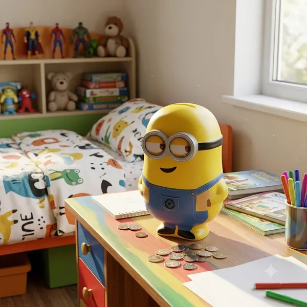 Yellow_Minion_Character_Plastic_Piggy_Bank_For_Kids_-_Pack_of_2