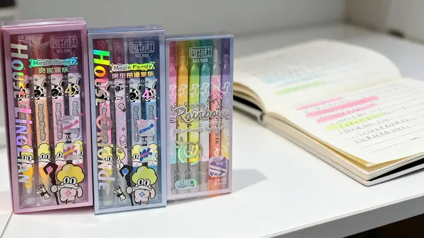 Multicolor_Pastel_Cartoon_Highlighter_Pen_Set
