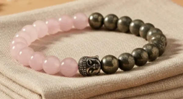 Pink_Beaded_Buddha_Charm_Bracelet