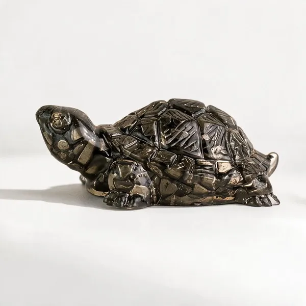 Pyrite_Tortoise_Figurine
