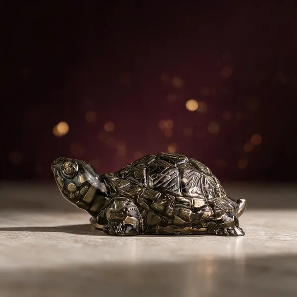 Pyrite_Tortoise_Figurine