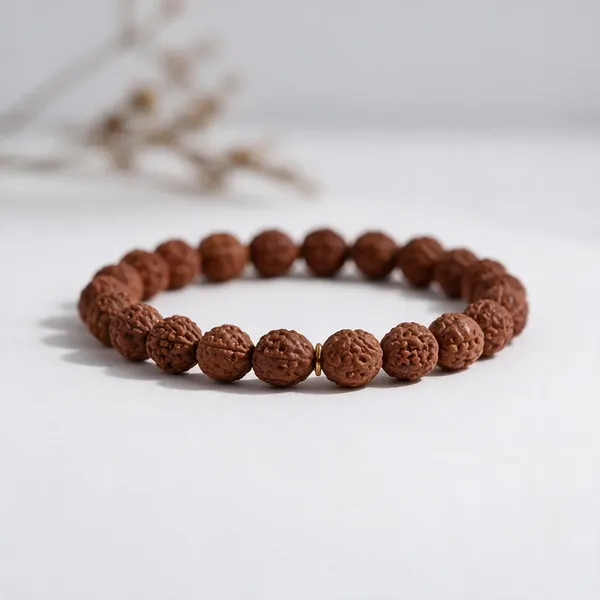 5_Mukhi_Rudraksha_Beaded_Bracelet_For_Men_And_Women