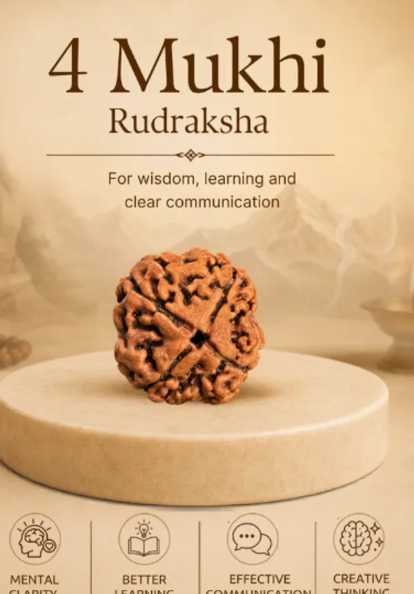 4_Mukhi_Rudraksha_Bead