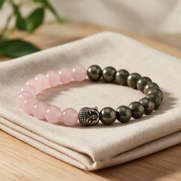 Rose_Quartz_and_Pyrite_Bracelet(love_and_money_attracts)