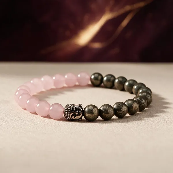 Rose_Quartz_and_Pyrite_Bracelet(love_and_money_attracts)