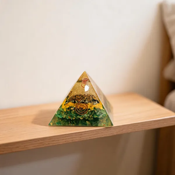Multicolor_Crystal_Resin_Multi-Stone_Pyramid_Showpiece
