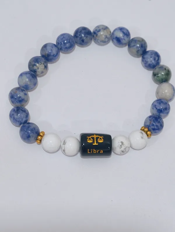 Multicolor_Crystal_Beaded_Libra_Zodiac_Bracelet_For_Unisex