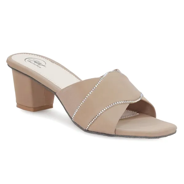 Beige_Synthetic_Leather_Crossover_Strap_Block_Heel_Sandals_For_Women