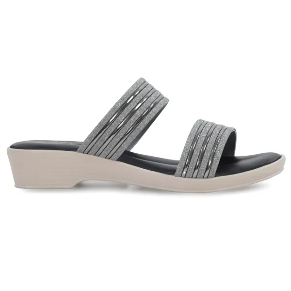 Silver_Synthetic_Glitter_Multi-Strap_Wedge_Sandals_For_Women