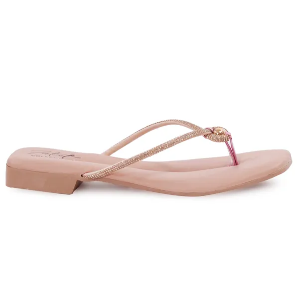 Pink_Synthetic_Leather_Embellished_Block_Heel_Sandals_For_Women