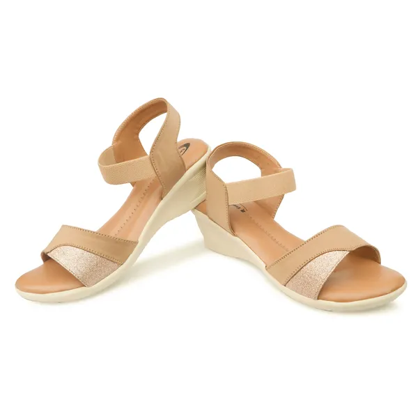 Beige_Synthetic_Leather_Glitter_Strap_Wedge_Sandals_For_Women