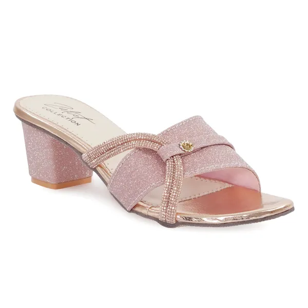 Pink_Synthetic_Glitter_Embellished_Block_Heel_Sandals_For_Women