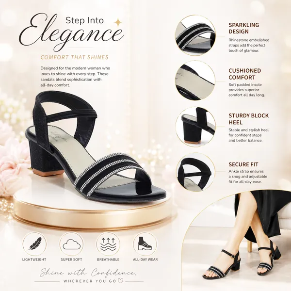 Black_Synthetic_Embellished_Ankle_Strap_Block_Heel_Sandals_For_Women