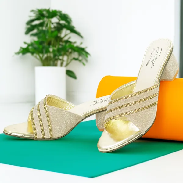 Gold_Glitter_Slip_On_Wedge_Sandals_For_Women