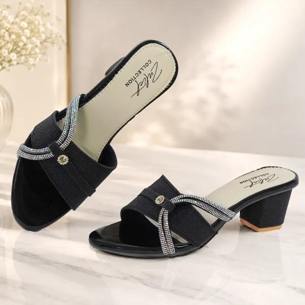 Black_Synthetic_Embellished_Block_Heel_Sandals_For_Women